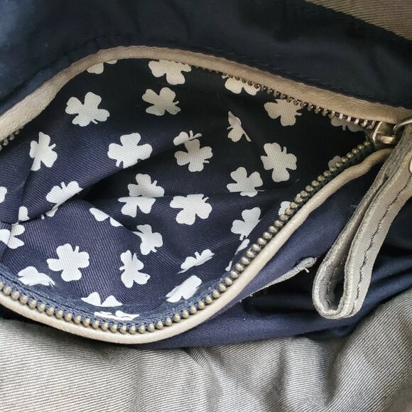 Lucky Brand Buttery Soft Leather Convertible Satchel Large Messenger Bag - Picture 11 of 16